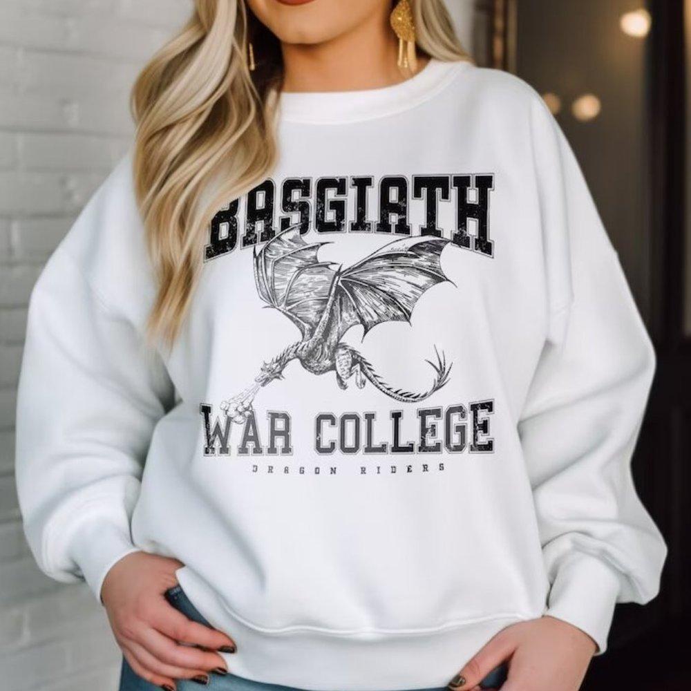 Basgiath War College Sweater, Fourth Wing Sweatshirt